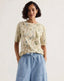 Botanical journal 3.2 Boat Neck Tee in GOTS-Certified Organic Cotton