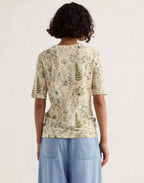 Botanical journal 3.2 Boat Neck Tee in GOTS-Certified Organic Cotton